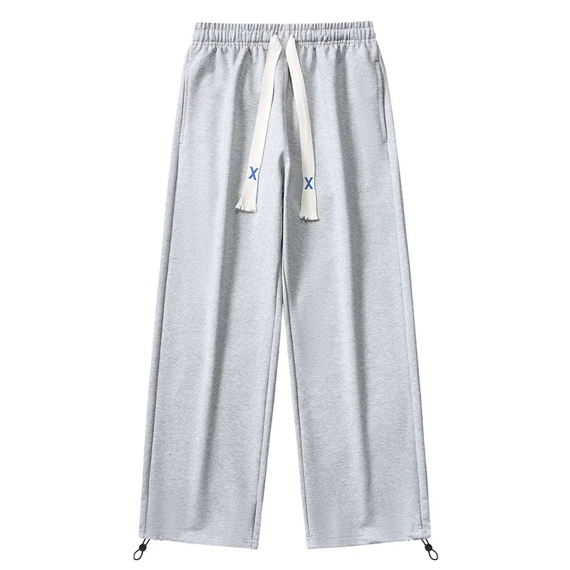 Big Tall Men Sweat Pant Drawstring Extra Long Length Sweatpant Stretch Winter Fleece Sport Jogger Trouser Male 200Cm 190cm 120cm