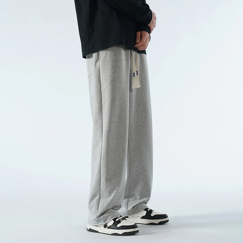 Big Tall Men Sweat Pant Drawstring Extra Long Length Sweatpant Stretch Winter Fleece Sport Jogger Trouser Male 200Cm 190cm 120cm